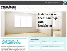 Tablet Screenshot of norrgarden.com